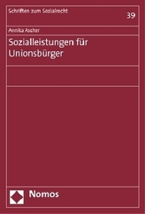 Sozialleistungen für Unionsbürger