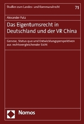 Das Eigentumsrecht in Deutschland und der VR China
