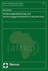 Verfassungsentwicklung und Verfassungsgerichtsbarkeit in Burkina Faso