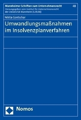 Umwandlungsmaßnahmen im Insolvenzplanverfahren