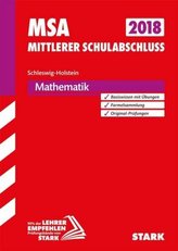 Mittlerer Schulabschluss 2018 - Schleswig-Holstein - Mathematik