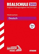 Realschule 2018 - Niedersachsen - Deutsch, m. MP3-CD