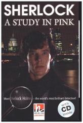 Sherlock - A Study in Pink, m. 1 Audio-CD