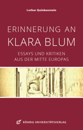 Erinnerung an Klara Blum