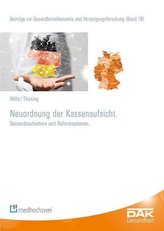 Neuordnung der Kassenaufsicht