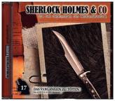 Sherlock Holmes & Co. - Das Verlangen zu töten, 1 Audio-CD