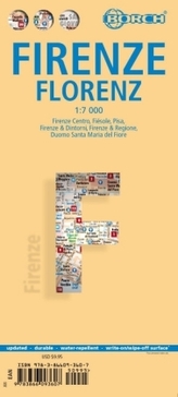 Borch Map Florenz. Firenze. Florence