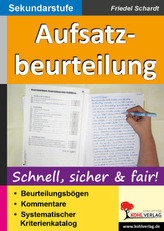 Aufsatzbeurteilung in der Sekundarstufe