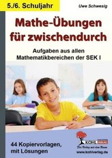 Mathe-Übungen für zwischendurch, 5./6. Schuljahr