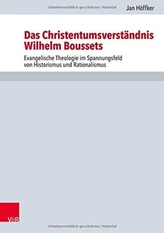  Das Christentumsverstandnis Wilhelm Boussets
