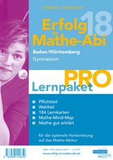 Erfolg im Mathe-Abi 2018 Lernpaket 'Pro' Baden-Württemberg Gymnasium