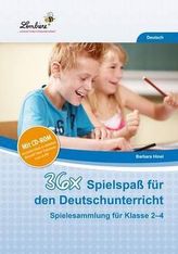 36x Spielspaß für den Deutschunterricht, m. CD-ROM