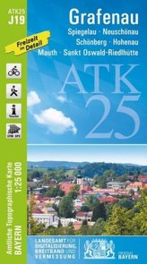 Amtliche Topographische Karte Bayern Grafenau