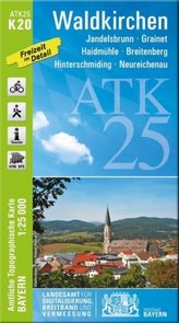 Amtliche Topographische Karte Bayern Waldkirchen