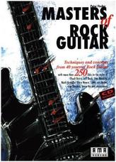 Masters Of Rock Guitar, für Gitarre (Akustik + E) m. Audio-CD