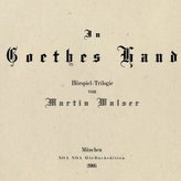 In Goethes Hand, 3 Audio-CDs
