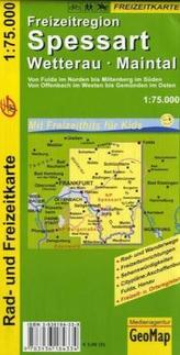 GeoMap Karte Freizeitregion Spessart, Wetterau, Maintal