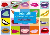 Let's Talk! Fotokarten Mahlzeiten