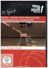Sprung - Grundlagen: Sprunghocke, Sprunggrätsche, Sprungbücke, 1 DVD