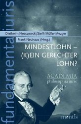 Mindestlohn - (k)ein gerechter Lohn?