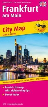 PublicPress City Map Frankfurt am Main groß