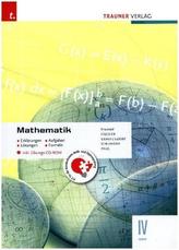 Mathematik IV HAK inkl. Übungs-CD-ROM - Erklärungen, Aufgaben, Lösungen, Formeln