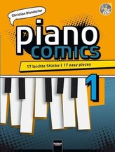 piano Comics, m. Audio-CD. Bd.1