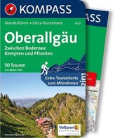 Kompass Wanderführer Oberallgäu, Zwischen Bodensee, Kempten und Pfronten, m. 1 Karte