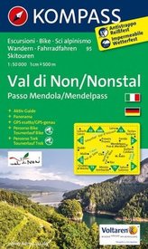 Kompass Karte Val di Non - Nonstal