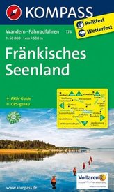 Kompass Karte Fränkisches Seenland