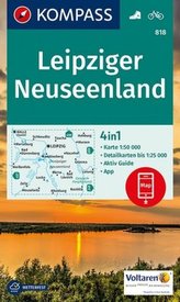 Kompass Karte Leipziger Neuseenland