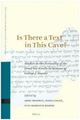 Is There a Text in this Cave? Studies in the Textuality of the Dead Sea Scrolls in Honour of George J. Brooke