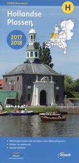 ANWB Waterkaart Wasserkarte H Hollandse Plassen