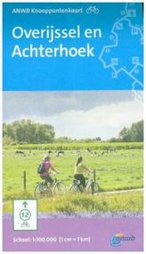 ANWB Knooppuntenkaart Overijssel en Ach