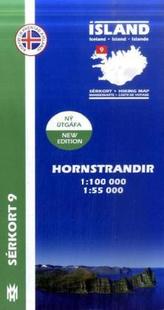 Island - Sérkort Hornstrandir