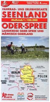 Seeland Oder-Spree Gesamtgebiet, Fahrrad- und Erlebniskarte