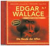 Edgar Wallace löst den Fall - Die Bande der Affen, 1 Audio-CD