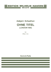 Ohne Titel (London 1985) -For Piano Trio-