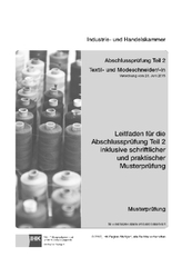 PAL-Musteraufgabensatz - Abschlussprüfung Teil 2 - Textil- und Modenäher/-in