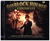 Sherlock Holmes Chronicles - Verrat um Mitternacht, 1 Audio-CD