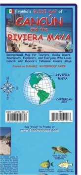 Franko Maps Franko's Guide Map of Cancún and the Riviera Maya
