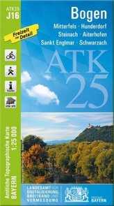 Amtliche Topographische Karte Bayern Bogen