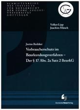 Verbraucherschutz im Beurkundungsverfahren