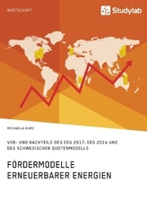 Fördermodelle Erneuerbarer Energien. Vor- und Nachteile des EEG 2017, EEG 2014 und des schwedischen Quotenmodells