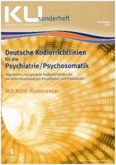 Kodierrichtlinien für die Psychiatrie/Psychosomatik 2018