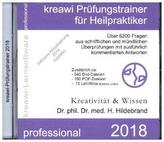 kreawi-Prüfungstrainer professional für Heilpraktiker 2018, 1 CD-ROM