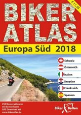 Biker Atlas EUROPA SÜD 2018