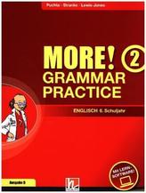 MORE! Grammar Practice, Ausgabe D, m. CD-ROM. Bd.2
