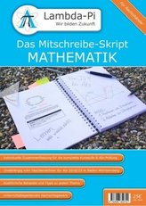 Das Mitschreibe-Skript MATHEMATIK für Rechtshänder