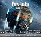 Perry Rhodan NEO - Preis der Freiheit / Sprung nach Andromeda, 1 MP3-CD